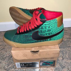 Nike Blazer Mid Premium "Godzilla" Green- Size 9.5